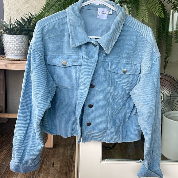 Princess Polly cropped corduroy jacket - Picture 2 of 2